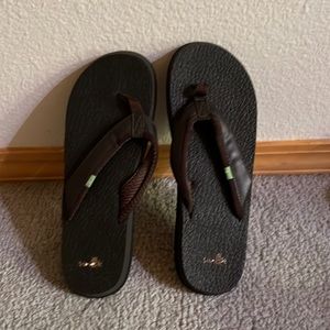 Sanuk yoga mat flip flops 8